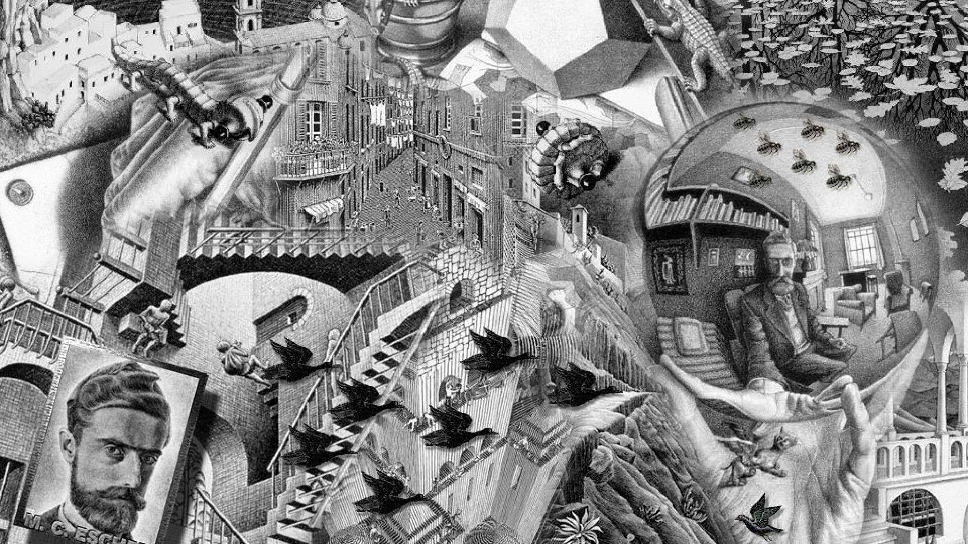 Pics Photos Escher Wallpaper