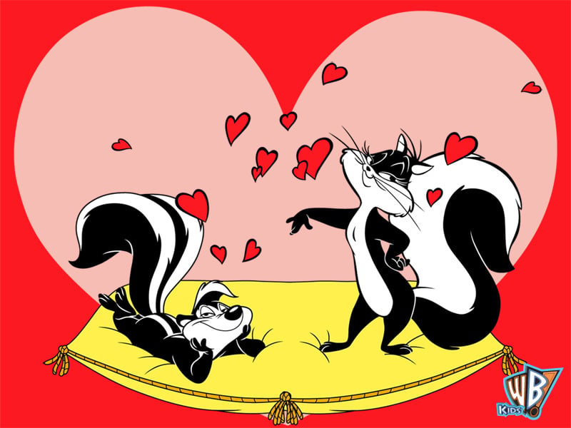 Pepe Le Pew is a fictional character in the Warner Bros Looney Tunes 800x600