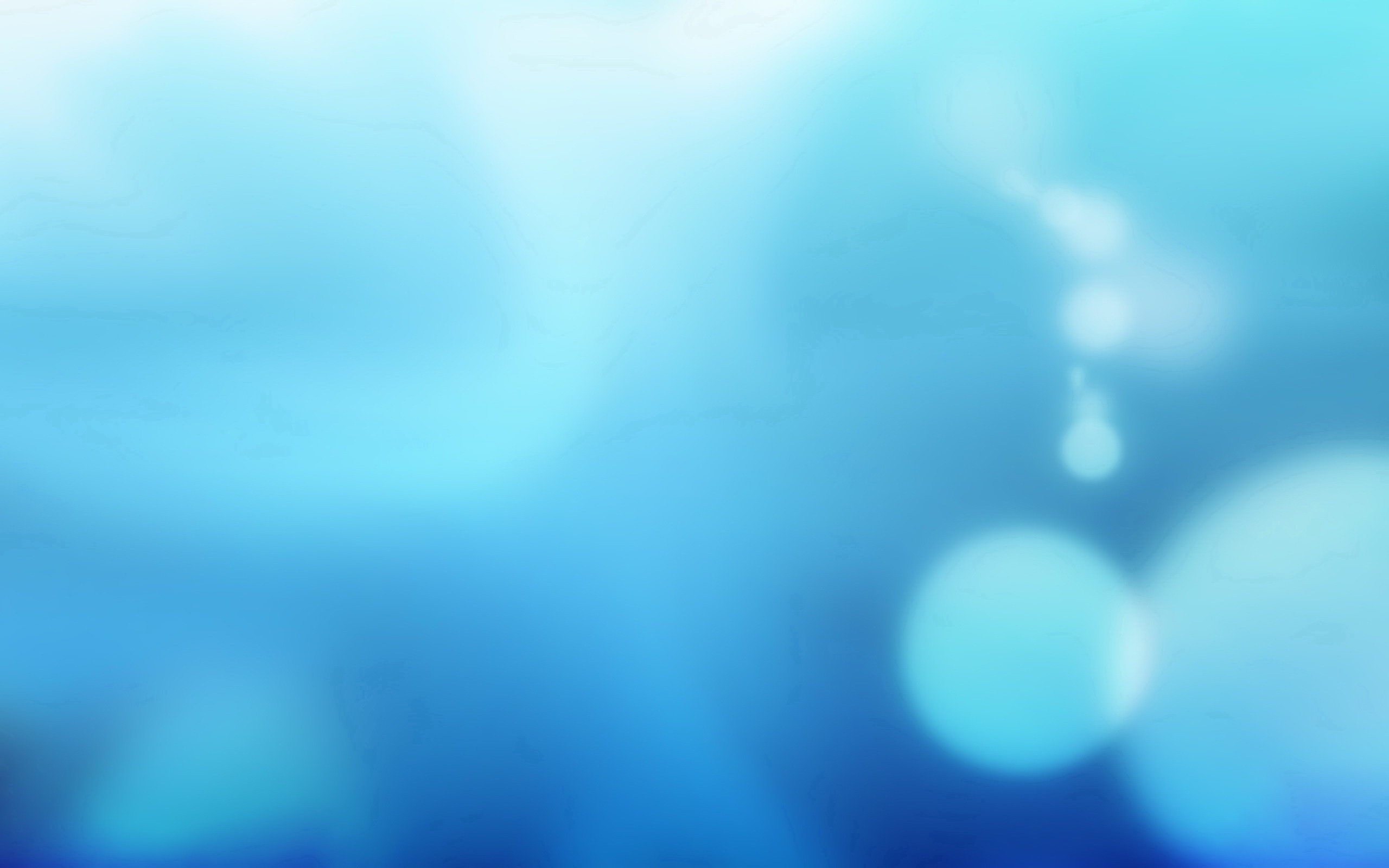 Abstract light blue background with bokeh effect