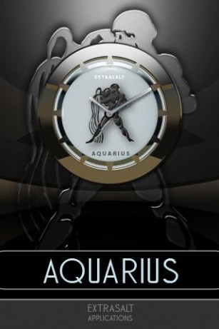 Aquarius Zodiac Clock Widget For Android Appszoom