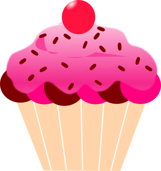 Pink Cupcakes Background Cupcake Hi Png