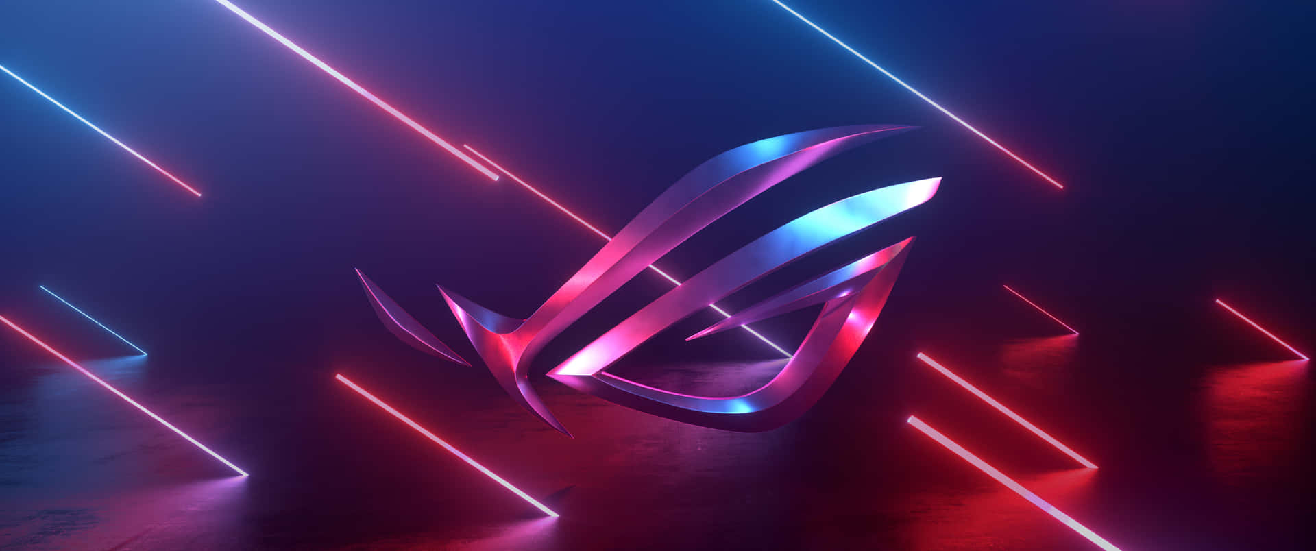 Neon Art Republic Of Gamers Logo Wallpaper