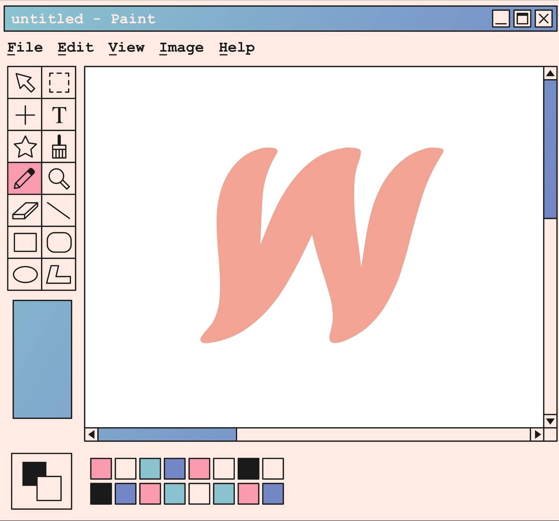 Letter W Wallpaper