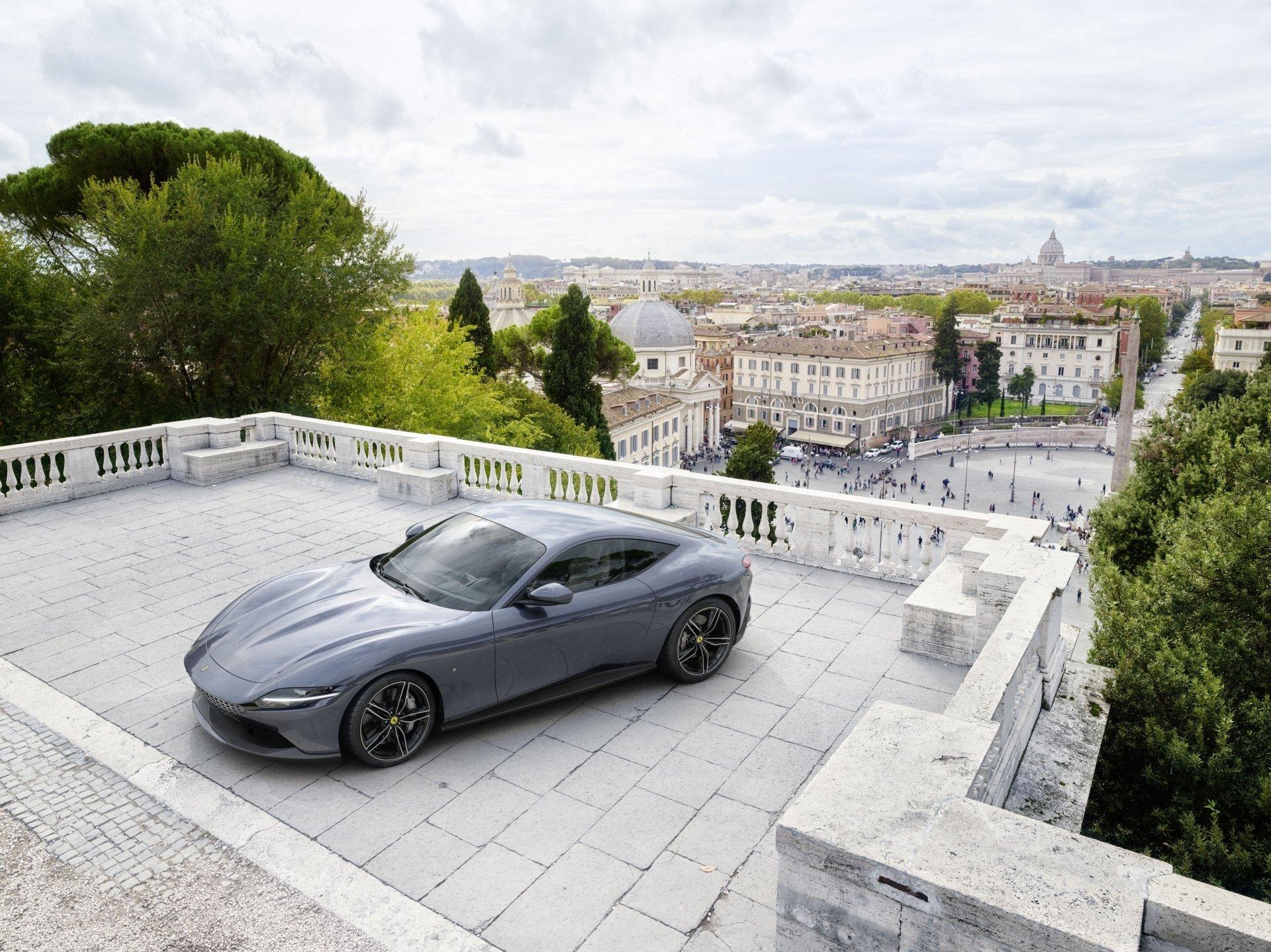Vehicles Ferrari Roma 4k Ultra HD Wallpaper