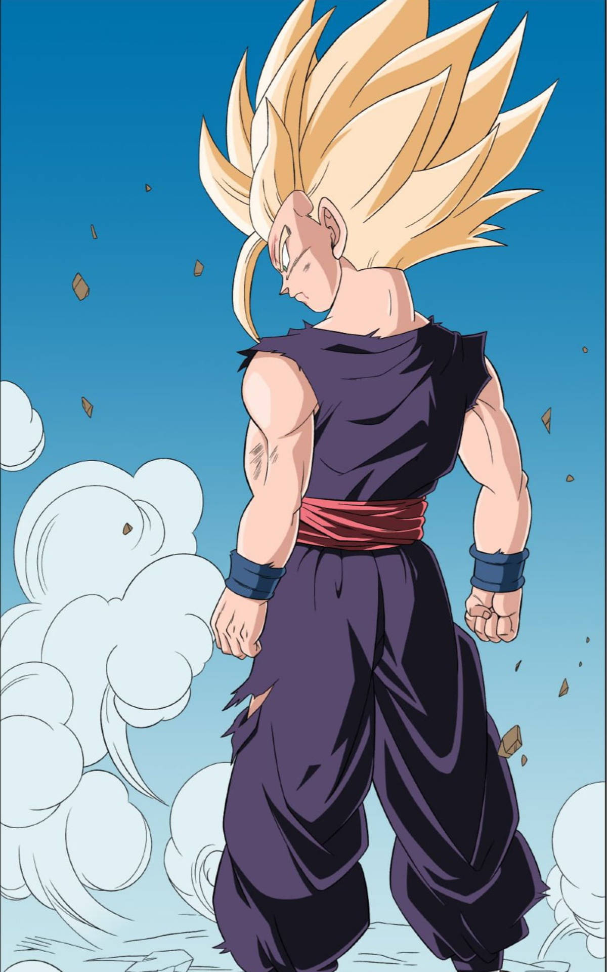 Papel De Parede Gohan Super Saiyan Vs Celular Wallpaper