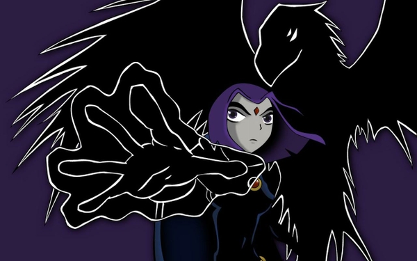 Teen Titans Raven Character Wallpaper