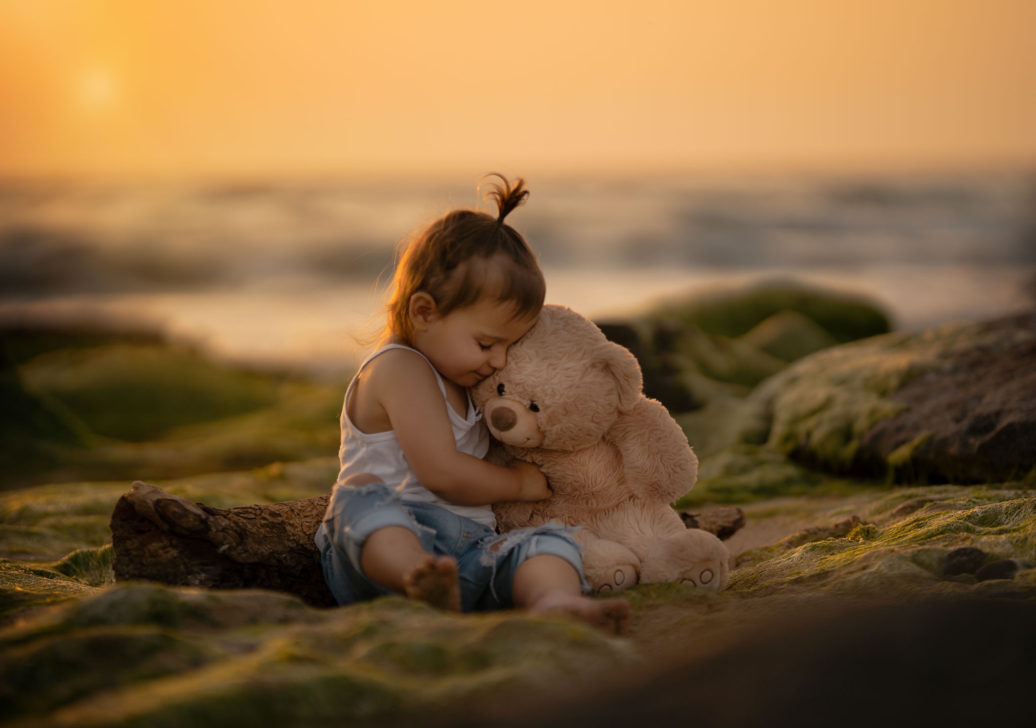 Child Teddy Bear Photography Baby HD Wallpaper By Keren Genish