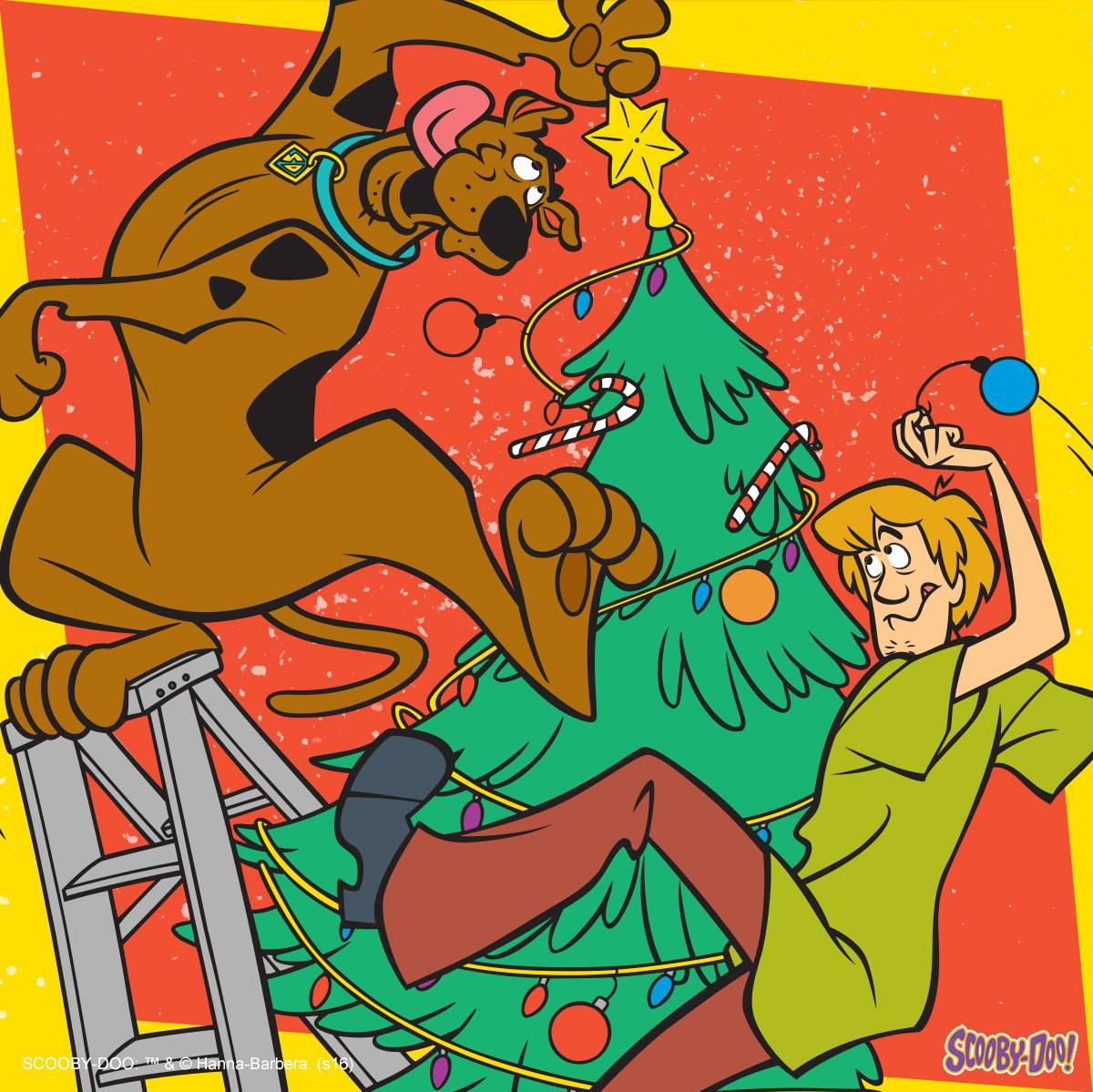 Scooby Doo Merry mysteries to all and to all a good snack