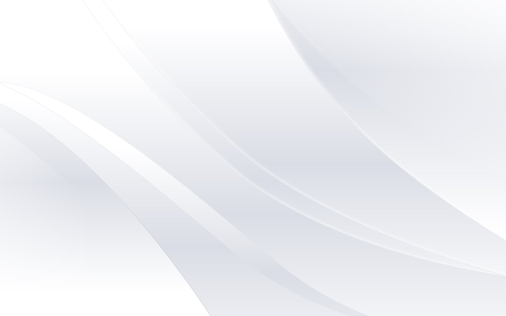Abstract white background with smooth, flowing curves, creating a sense of elegance and minimalism