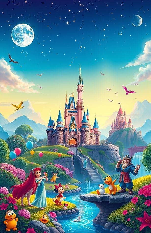 Disney Dual Monitor Wallpaper