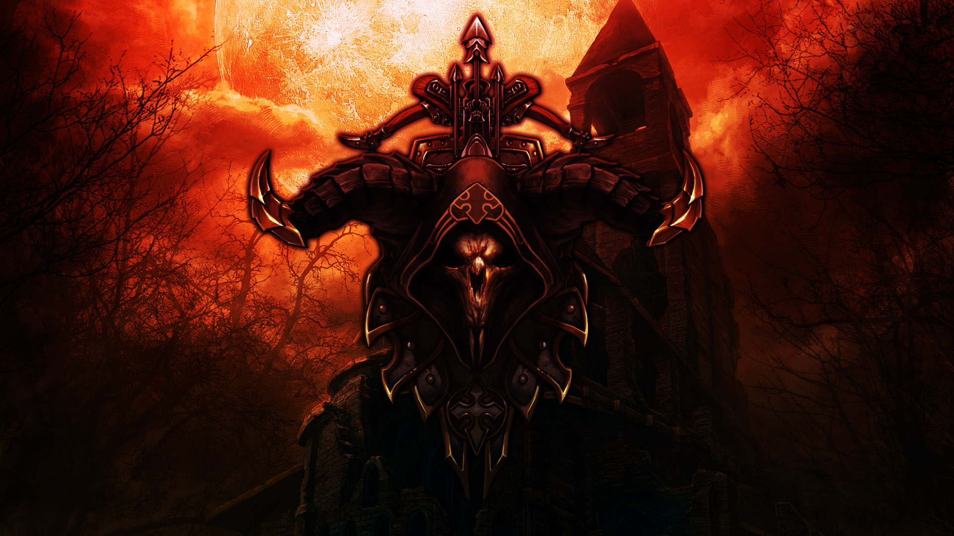 Demon Hunter Wallpaper Background