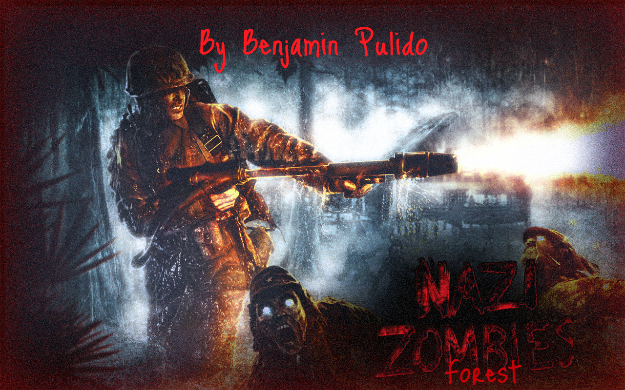 Call Of Duty Nazi Zombies Wallpaper Zombie Forest Demo Map