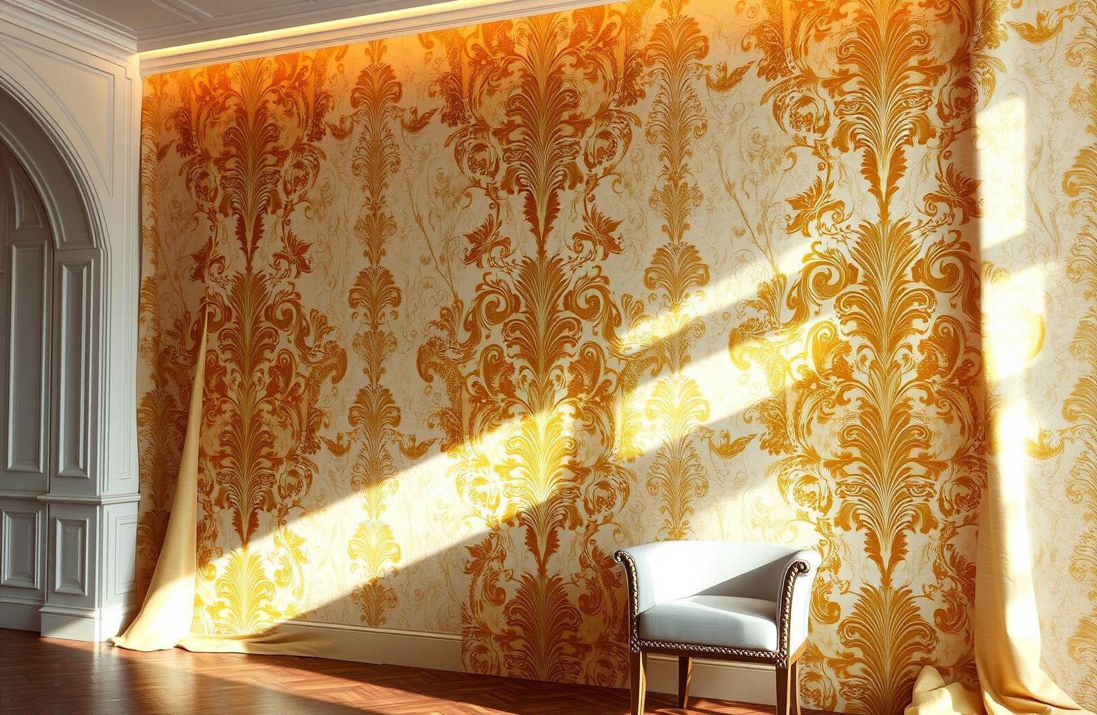 Golden Wallpaper Hd