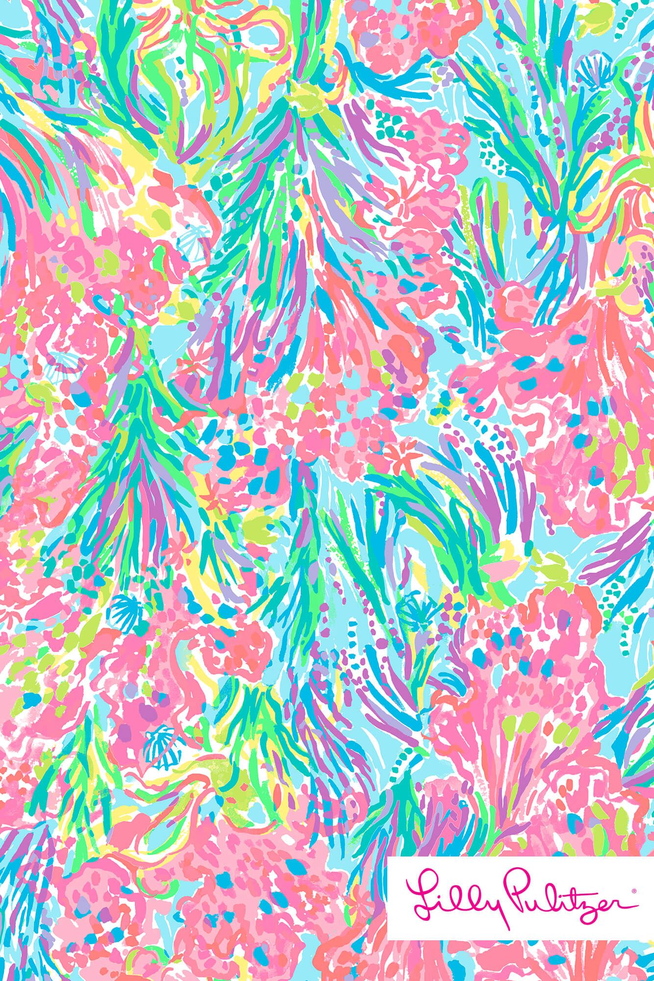 Lilly Pulitzer Palm Beach Coral iPhone
