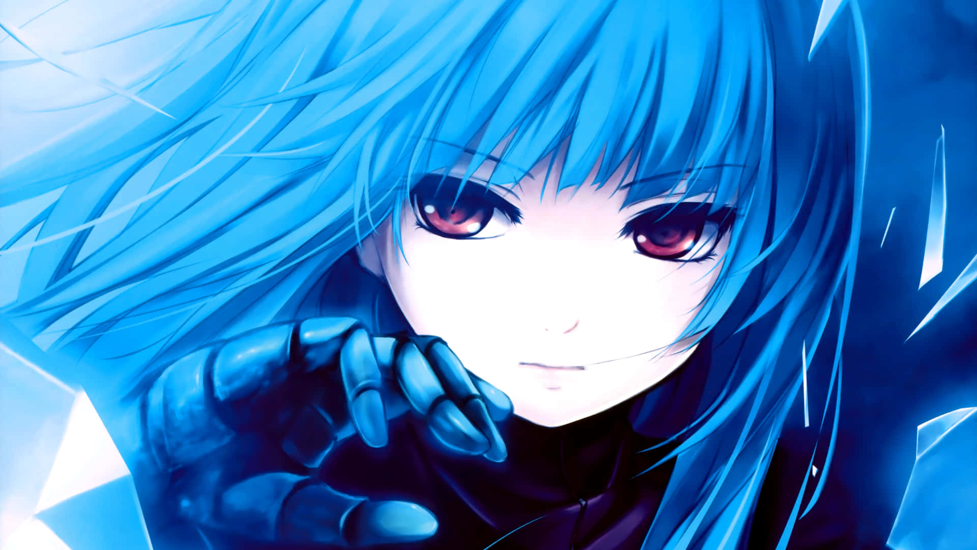 Blue Anime Wallpaper