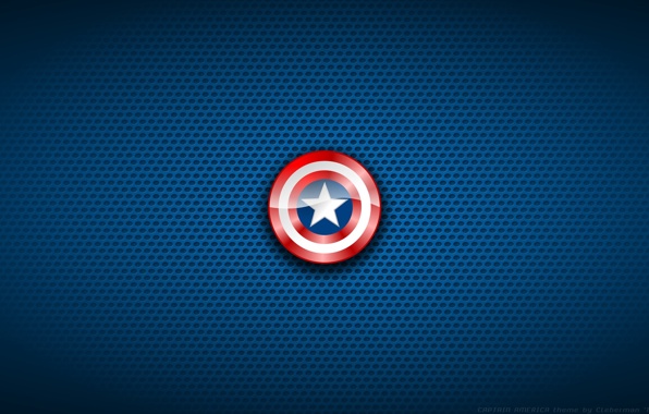 Minimalism Captain America Marvel Ics Wallpaper