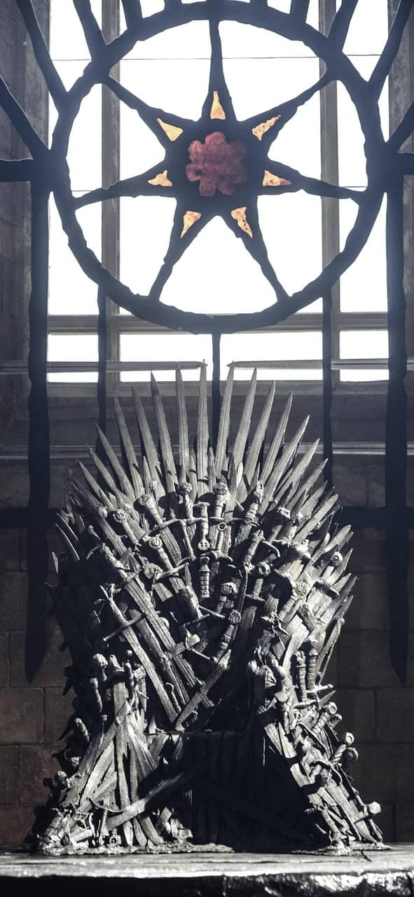 The iron throne Game of thrones wallpaper on We Heart It