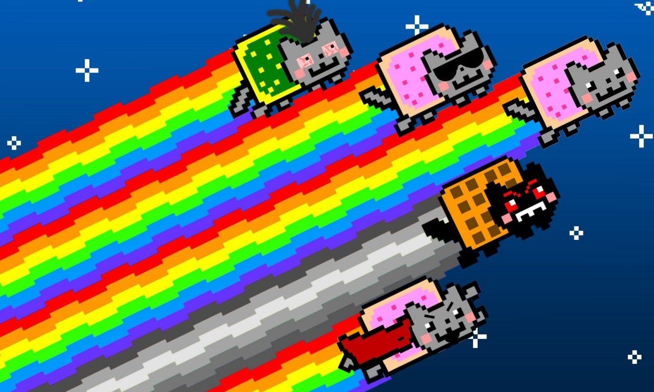 Nyan Cat HD Wallpaper Background