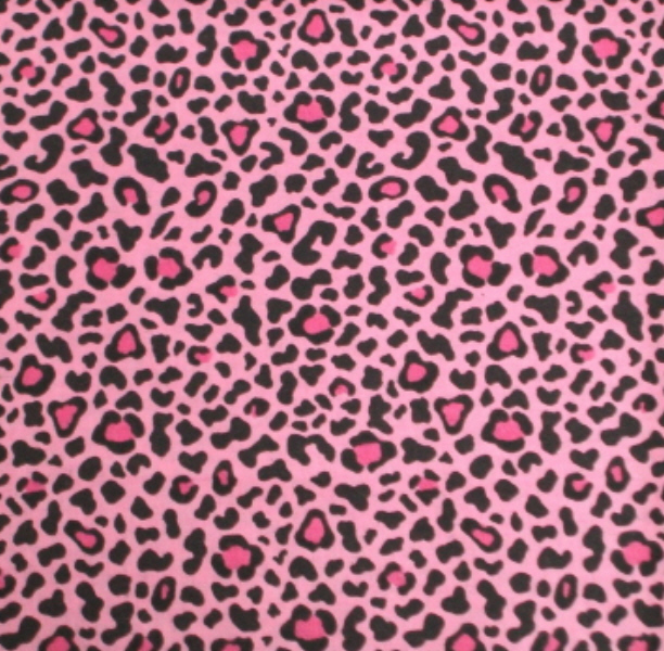 Leopard Pink Cheetah Print Background