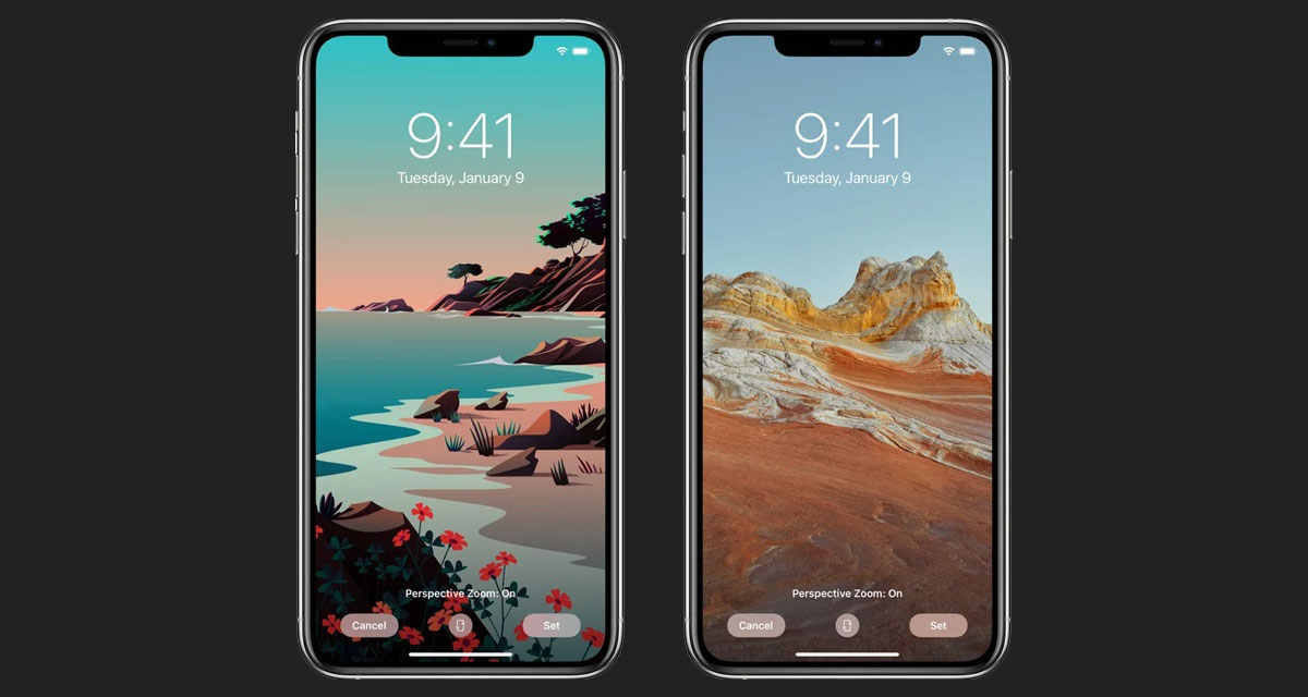The Ios Beta Adds New Light And Dark Mode Wallpaper