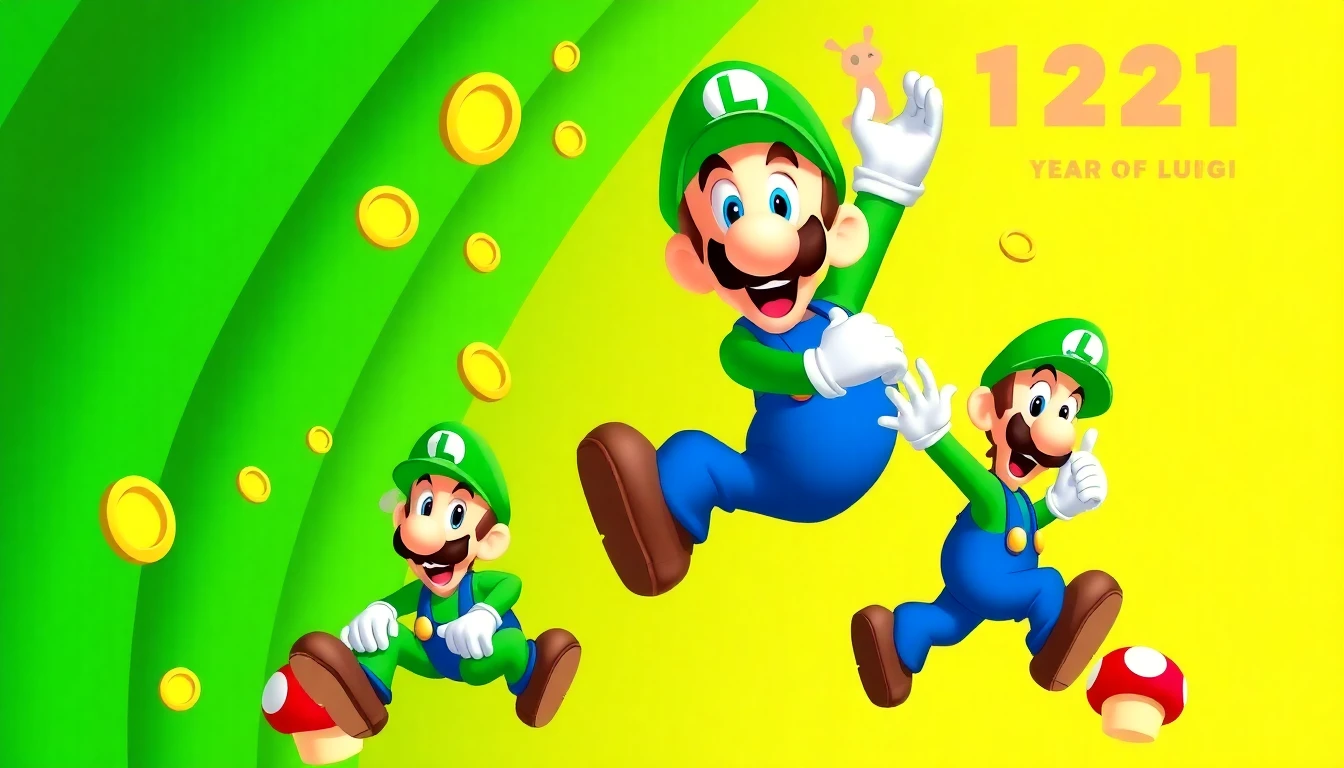 Year Of Luigi Wallpaper