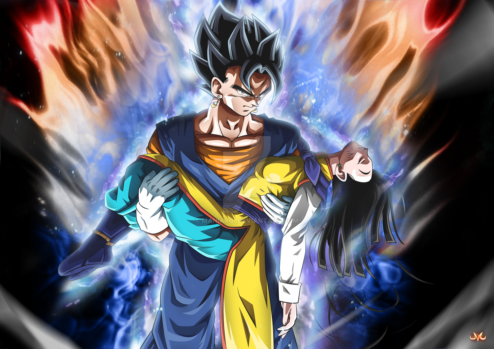 Vegetto Ultra Instinct By Maniaxoi
