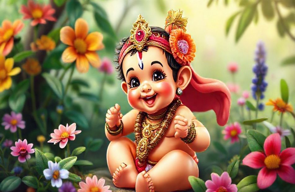 Baby Hanuman Wallpaper