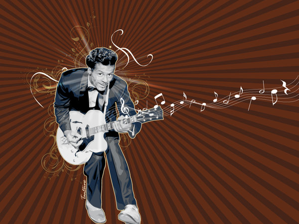 Chuck Berry By Tantoine