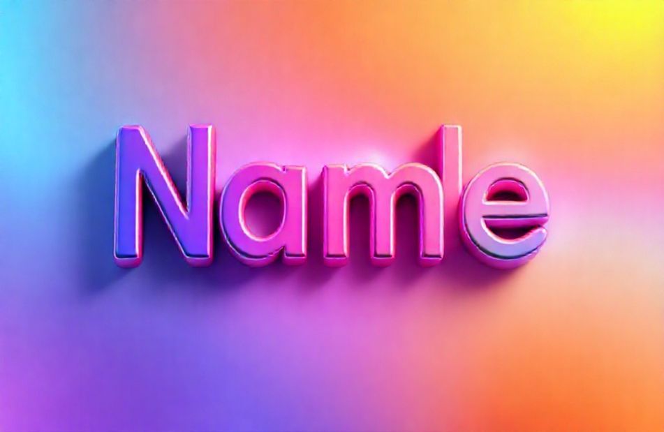 3d Name Wallpaper