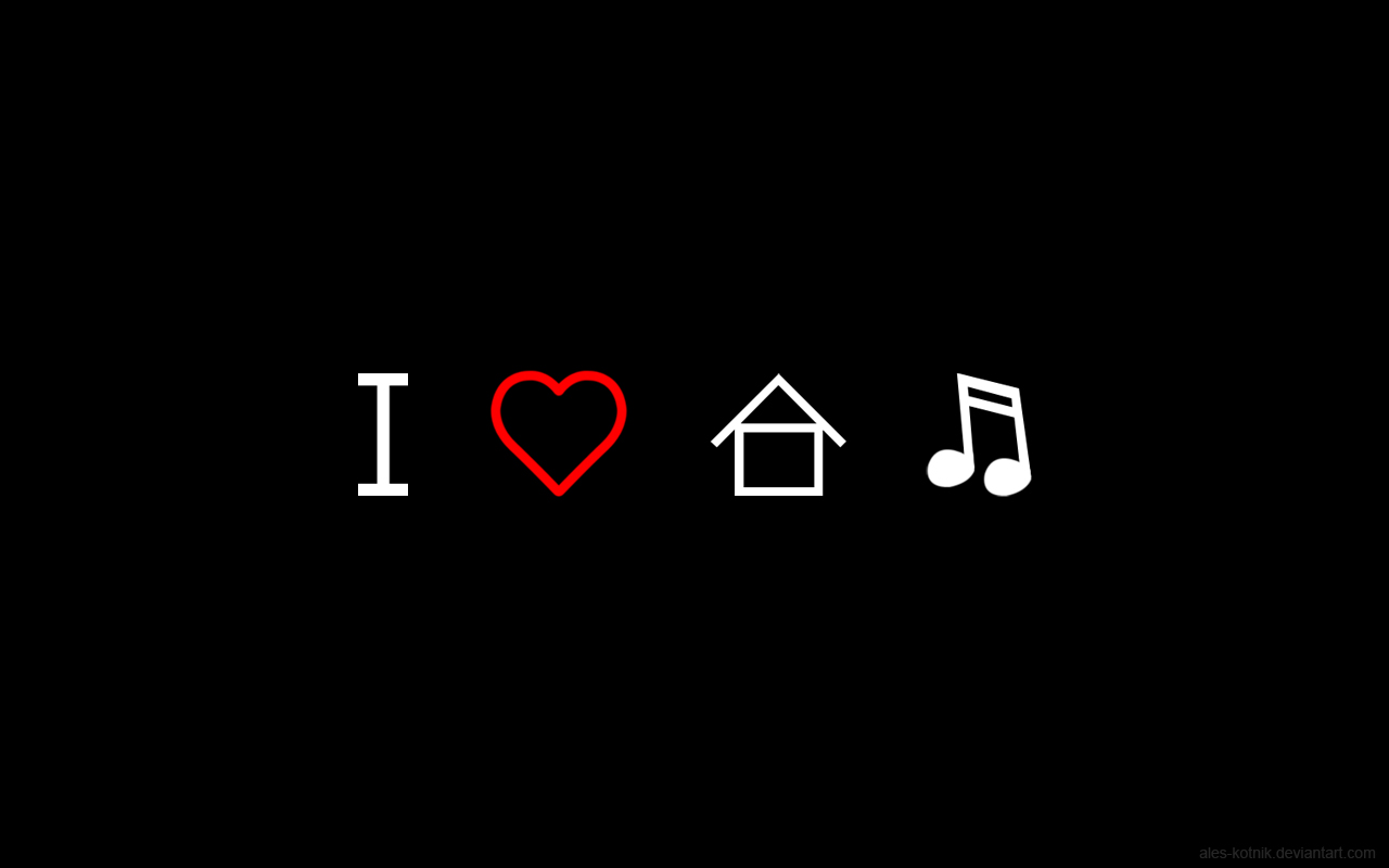 Love House Music Wallpaper I