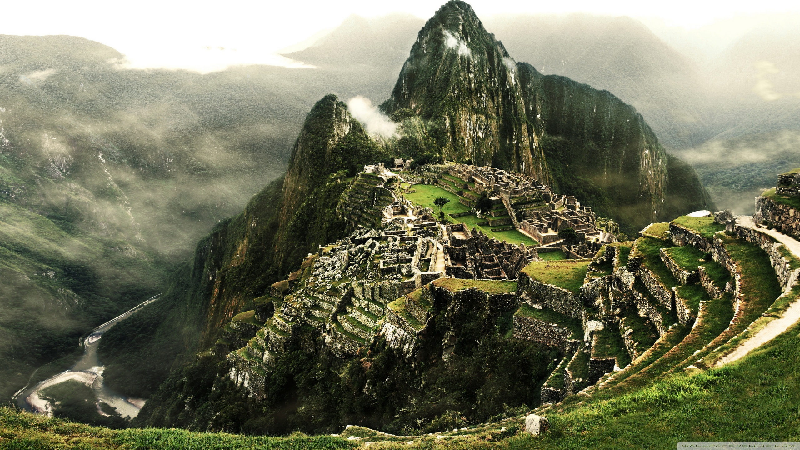 Machu Picchu Wallpaper HD 1i256st 4usky