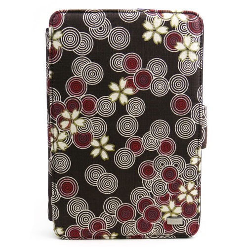 Rotating Smart Cover Case With Stand For Amazon Kindle Fire Cocoa