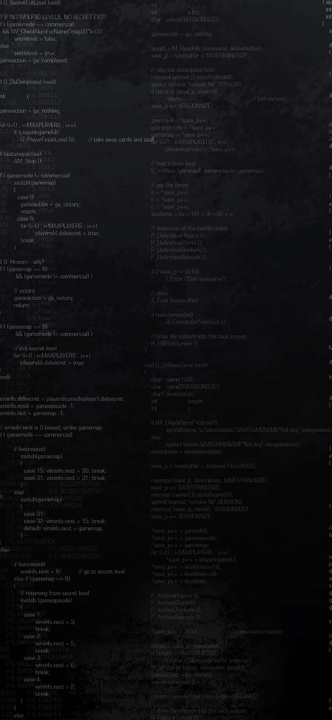 iPhone X Programming Background Wallpaper