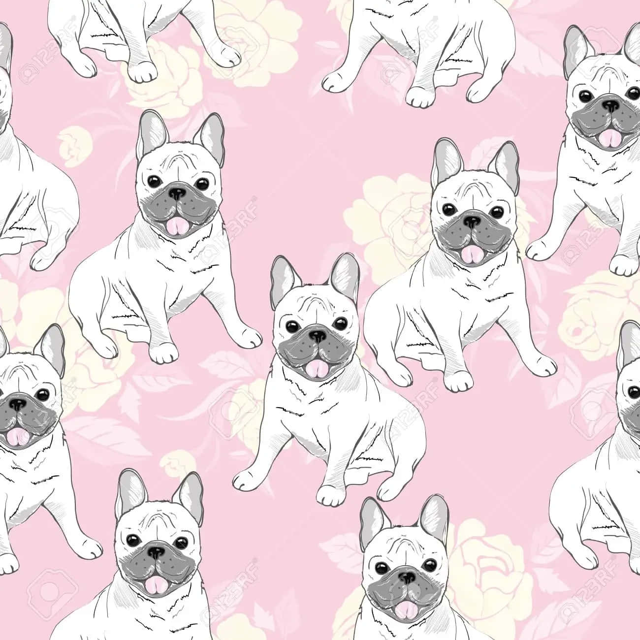 Cute Cartoon Dog Wallpaper
