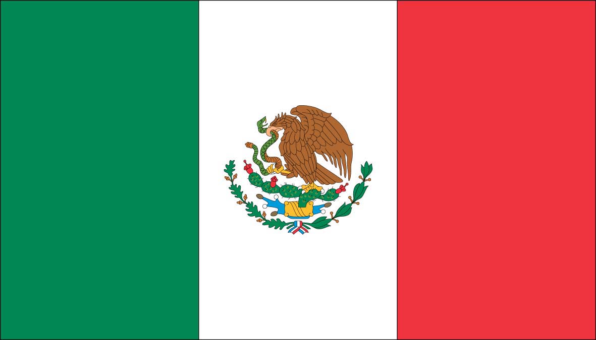 Flag Of Mexico Coloring Fun Printable Cinco De Mayo Color