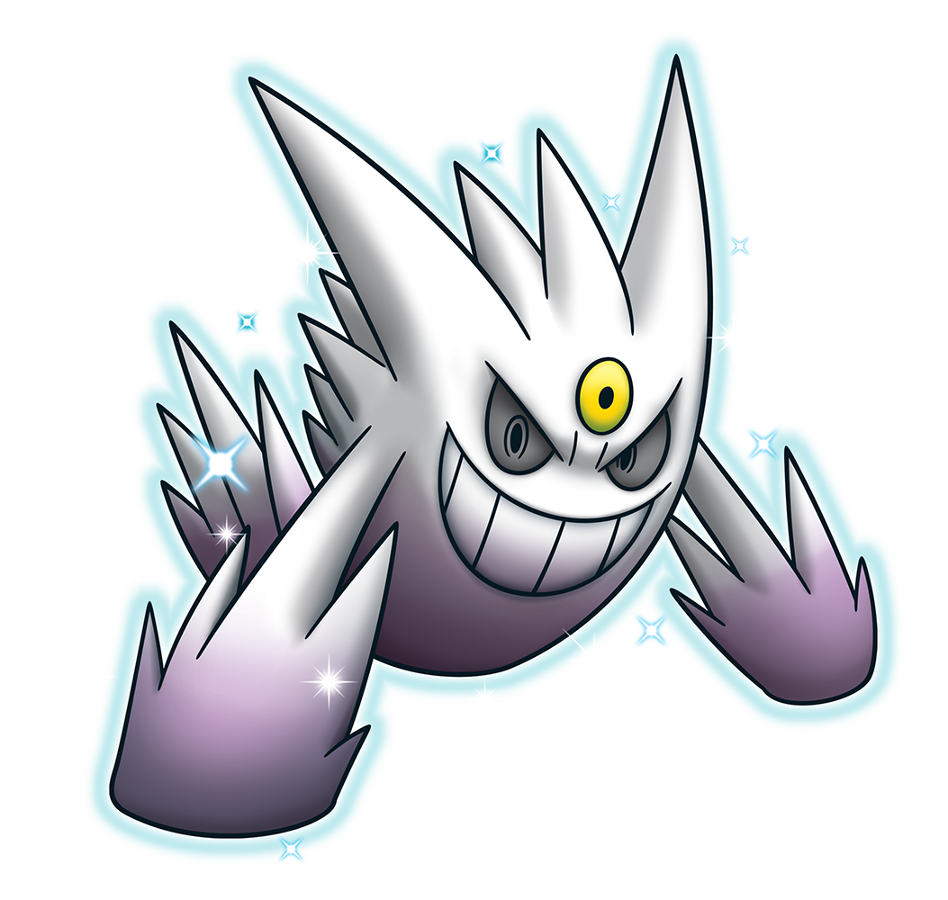 Shiny Mega Gengar by Hattori-Hako on deviantART