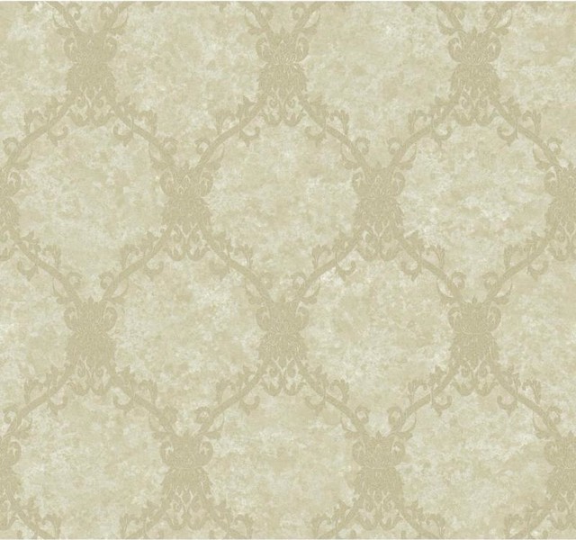 Aged Elegance Glendale Trellis Wallpaper Modern By