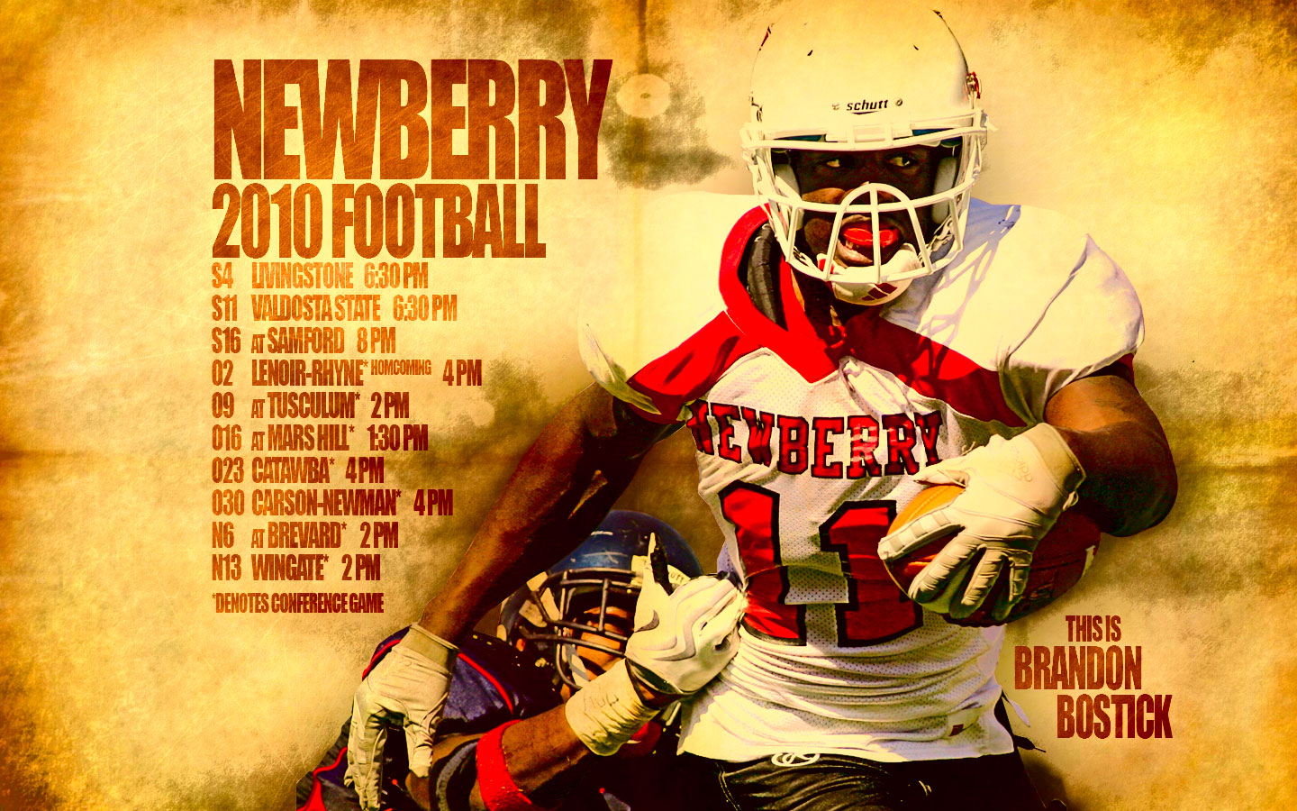 College Football Team Wallpapers Newberry college athletic 1440x900