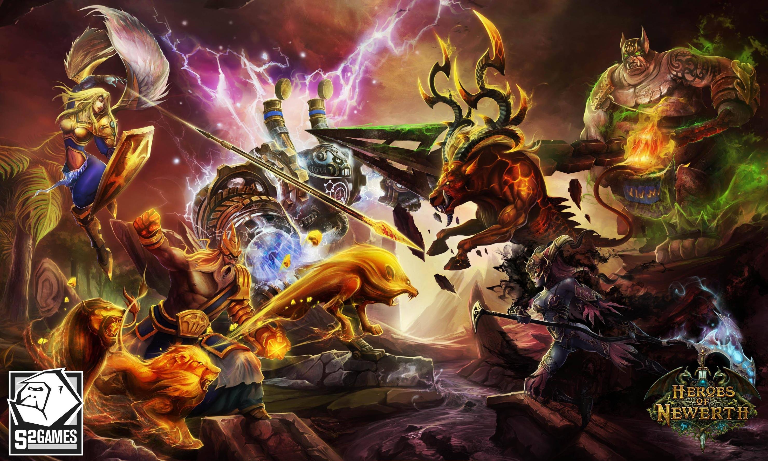 Heroes Of Newerth Arena Mmo Online Fighting Fantasy 1hon