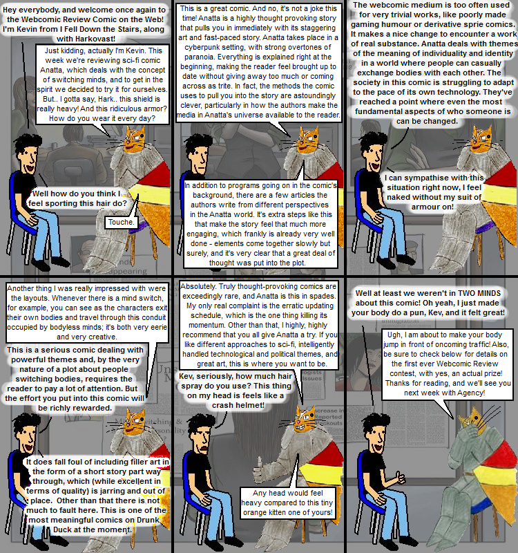 The Webcomic Re Comic On Web Duck Anatta