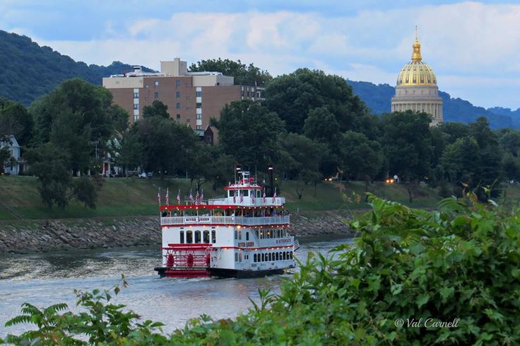 State Capitol In The Background Charleston West Virginia