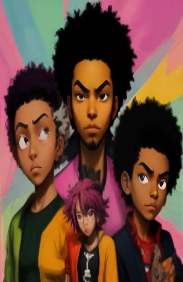 Boondocks Wallpaper Huey And Riley