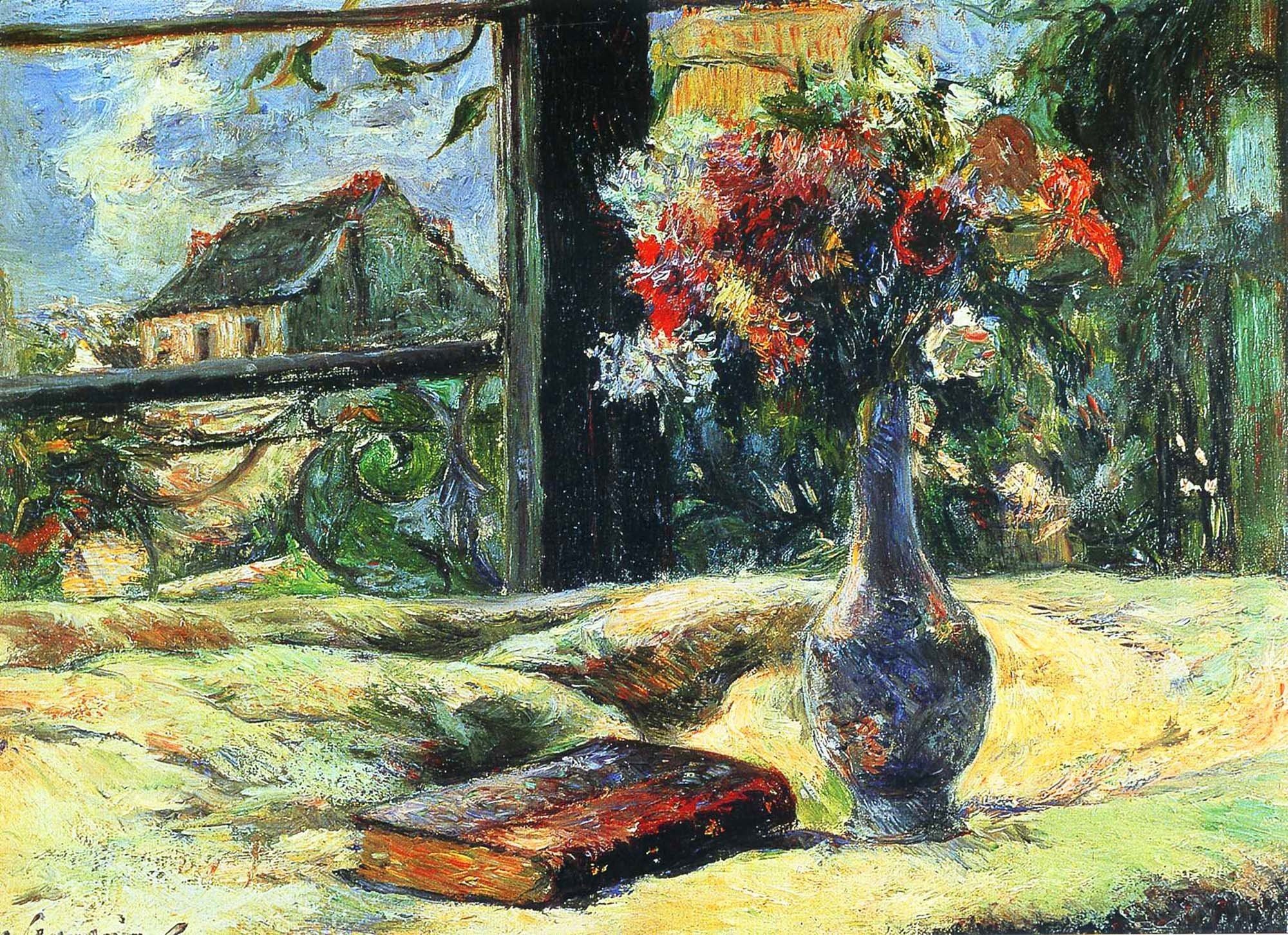 Nice picture of painting picture of Paul Gauguin still