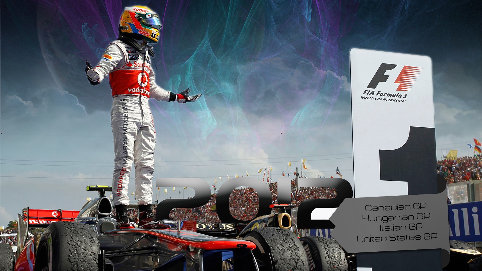 Lewis Hamilton Wallpaper HD Background