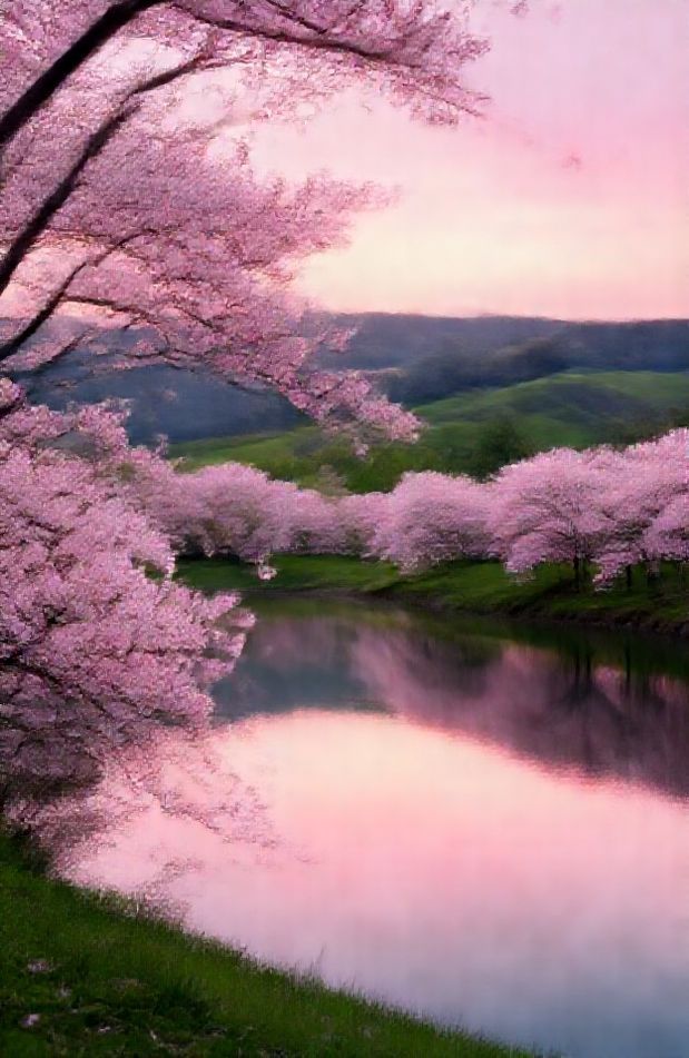 Pink Nature Wallpaper