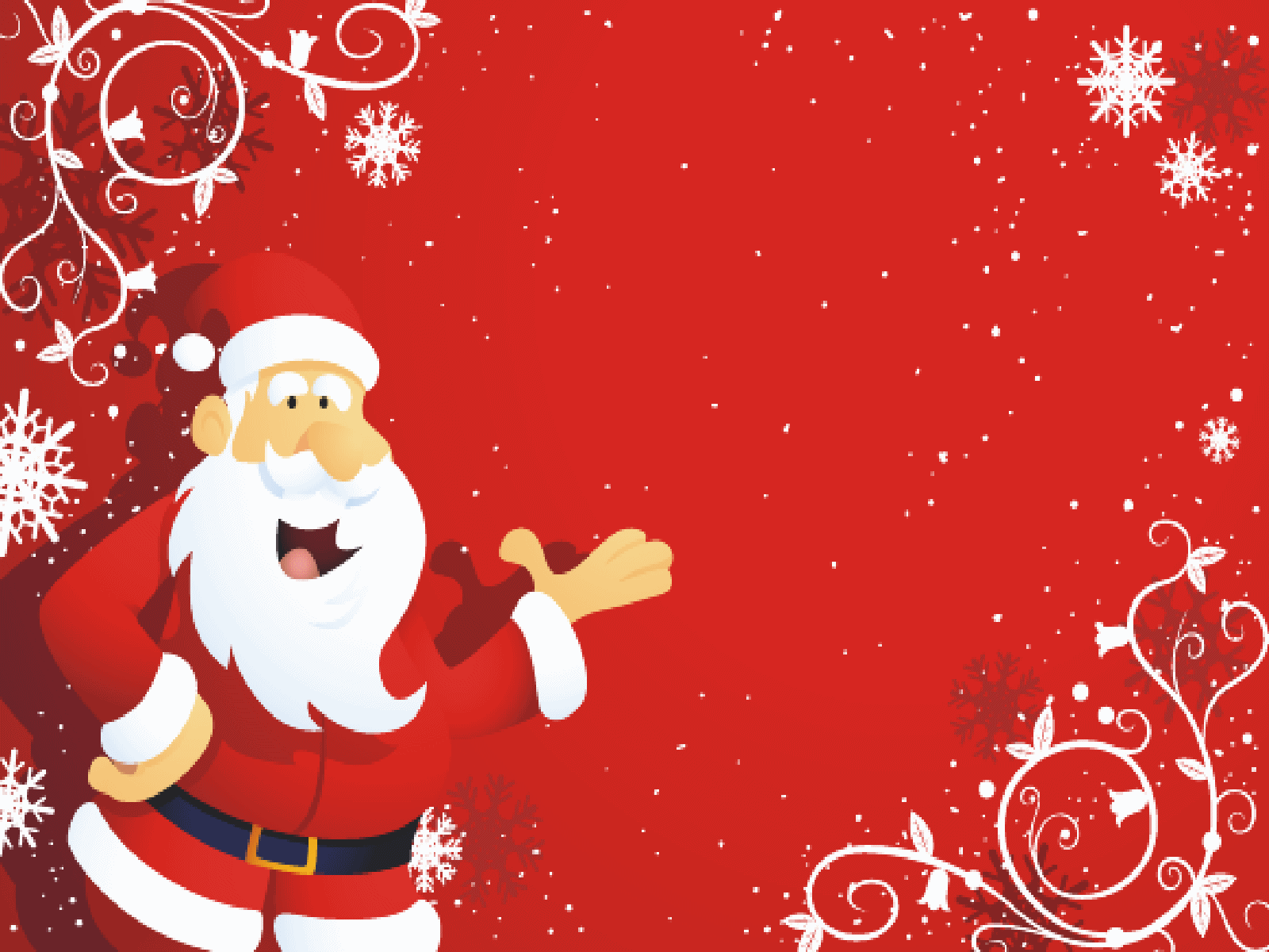 Santa Christmas Wallpaper Background Claus