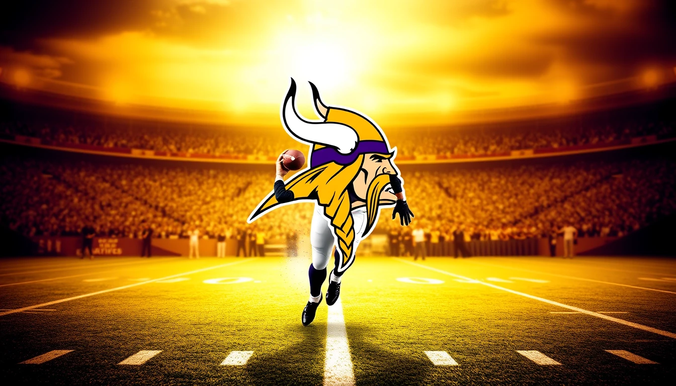 2023 Minnesota Vikings Générique Four - ⭐⭐⭐⭐ -4-STAR Gold-C à Coller