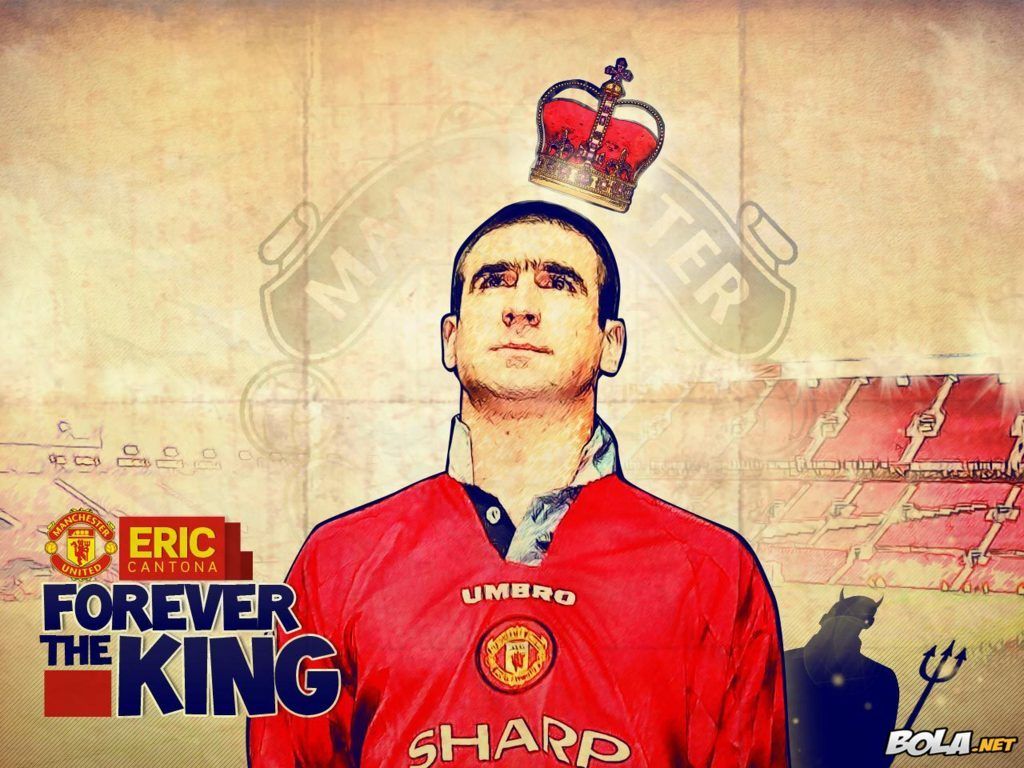 Cantona King Futbol Eric Manchester United Wallpaper