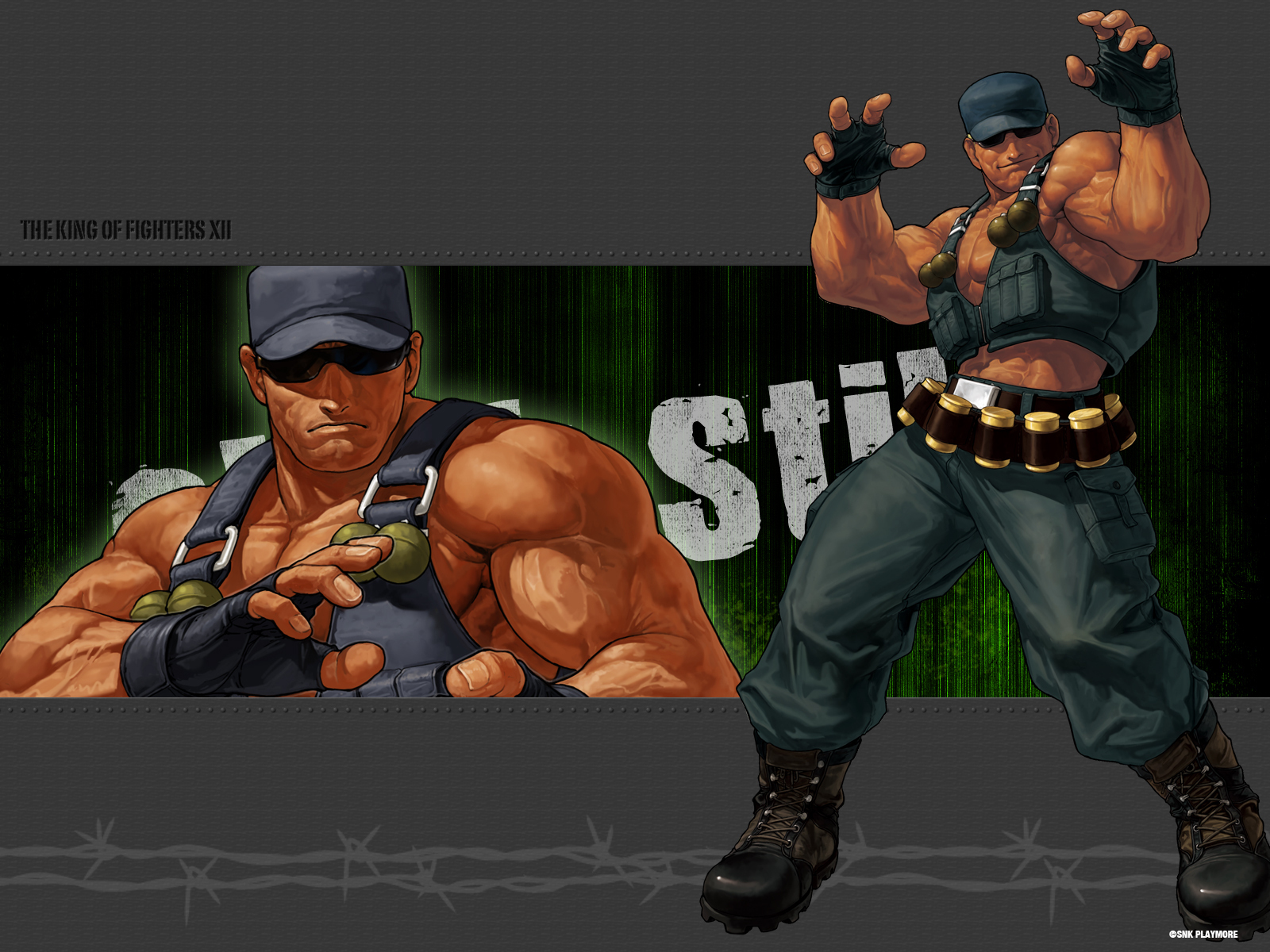 KOF XII  clark   The King of Fighters Wallpaper 13584599 1600x1200