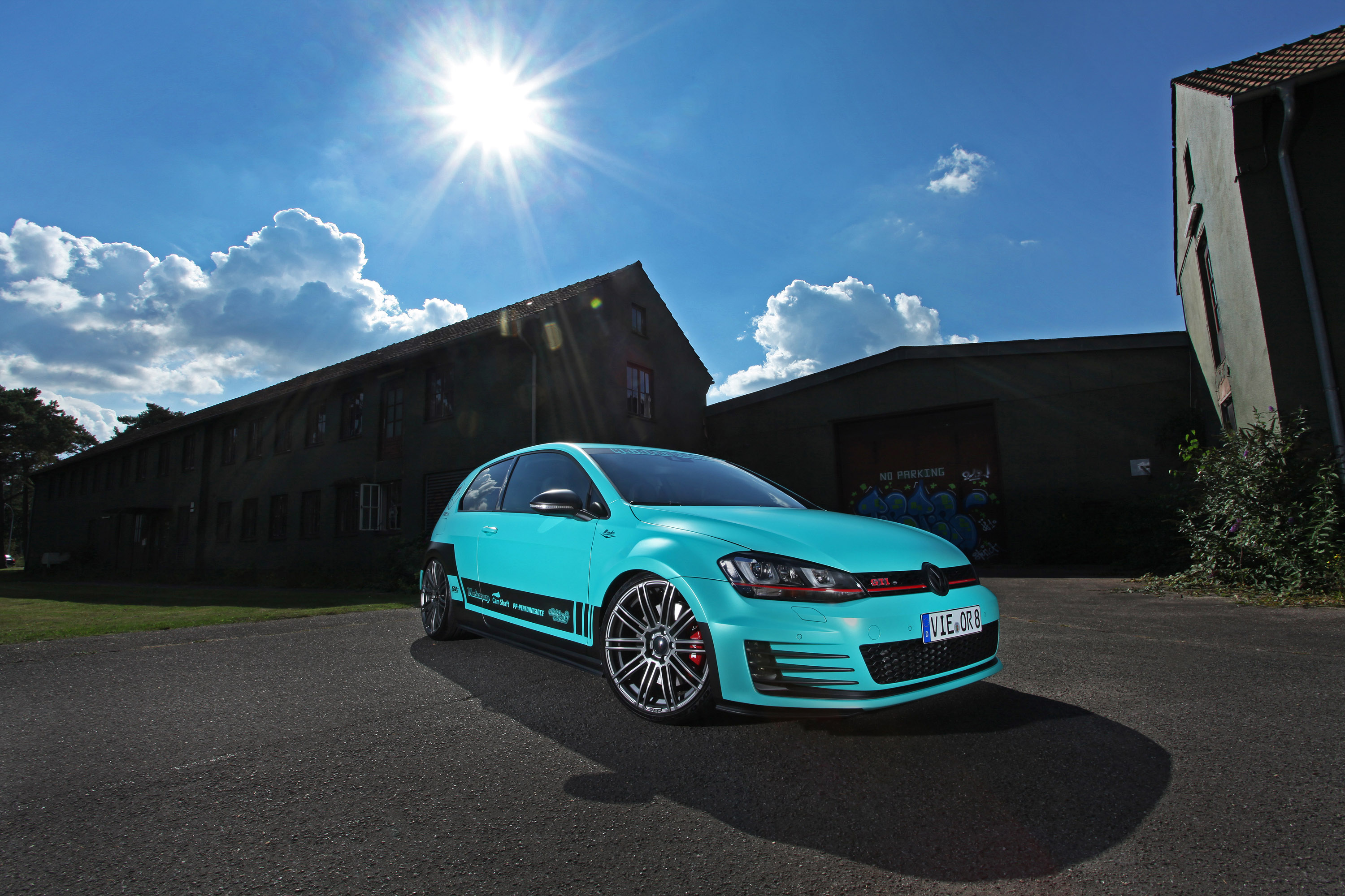 Cam Shaft Volkswagen Golf 7 GTI Modified and HD Wallpaper 3000x2000
